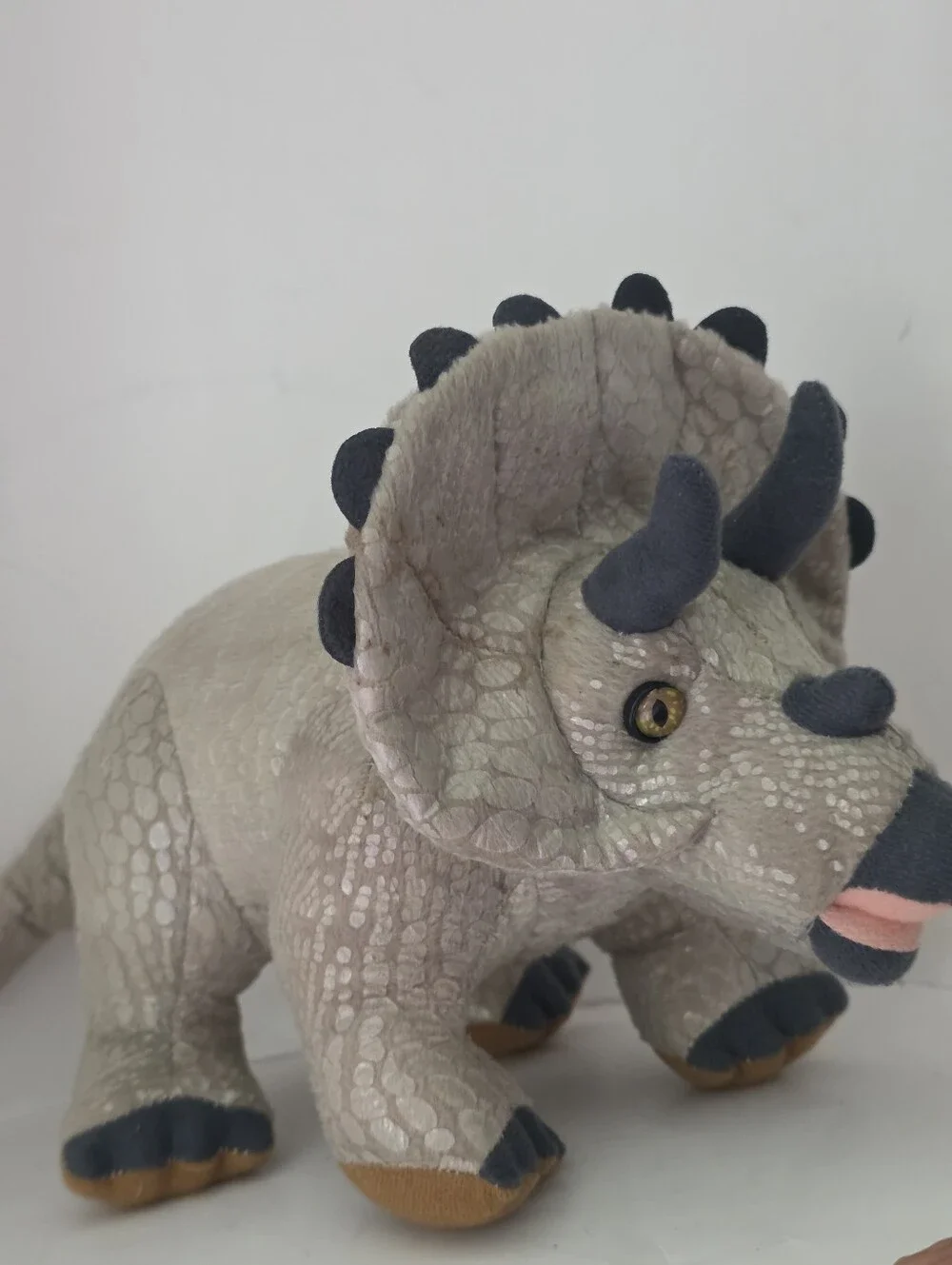 Aurora World Plush - Dinosaur - TRICERATOPS (13 inch) Stuffed Animal Toy